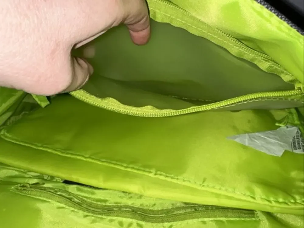 Eddie Bauer‎ Bryant Messenger Diaper Bag Green Grey and Black